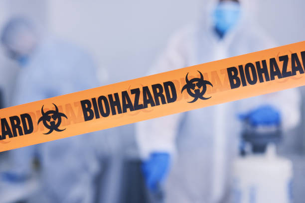 Professional Drug Lab Cleanup technician working in Hainesport, NJ